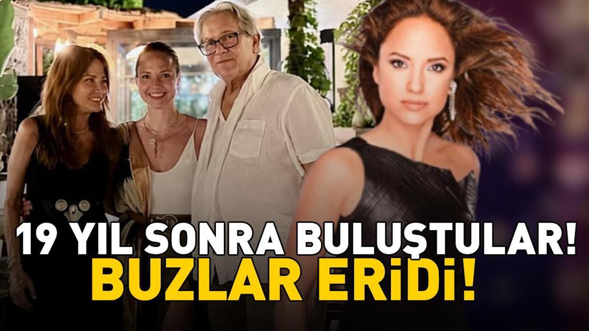 19 yıl sonra gelen aile pozu! Neco ile Oya Germen yıllar sonra yan yana