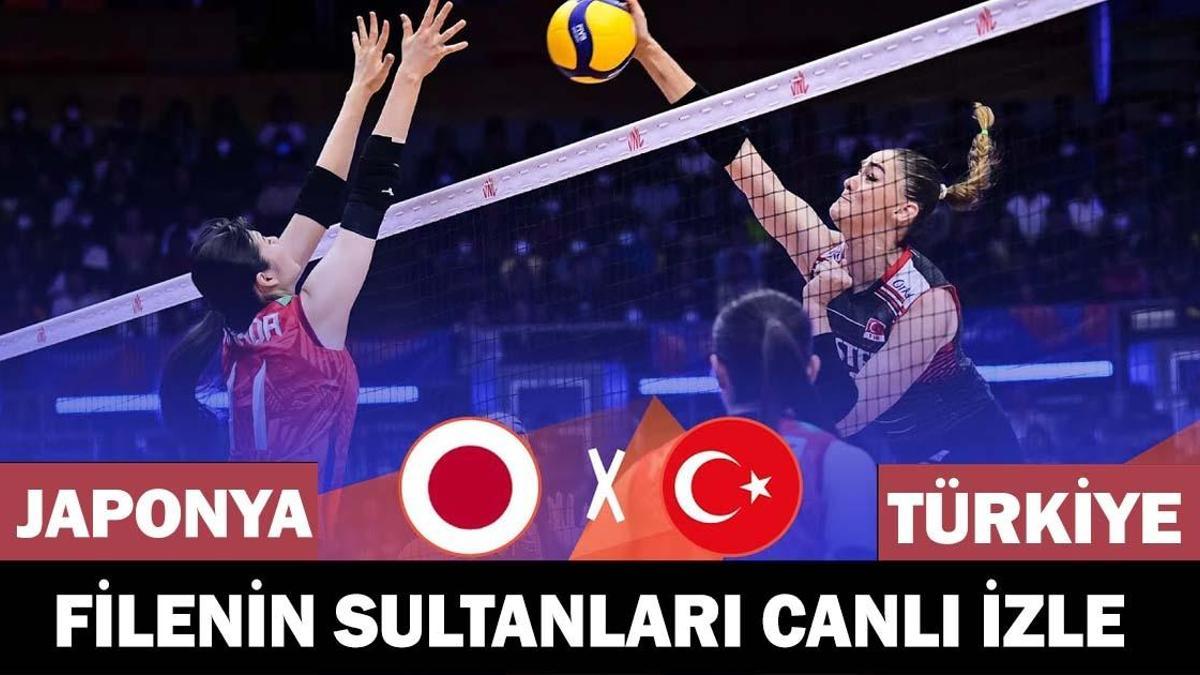 TÜRKİYE – JAPONYA VOLEYBOL MAÇI CANLI İZLE | Filenin Sultanları Japonya Maçı TRT SPOR Şifresiz İzleme Ekranı