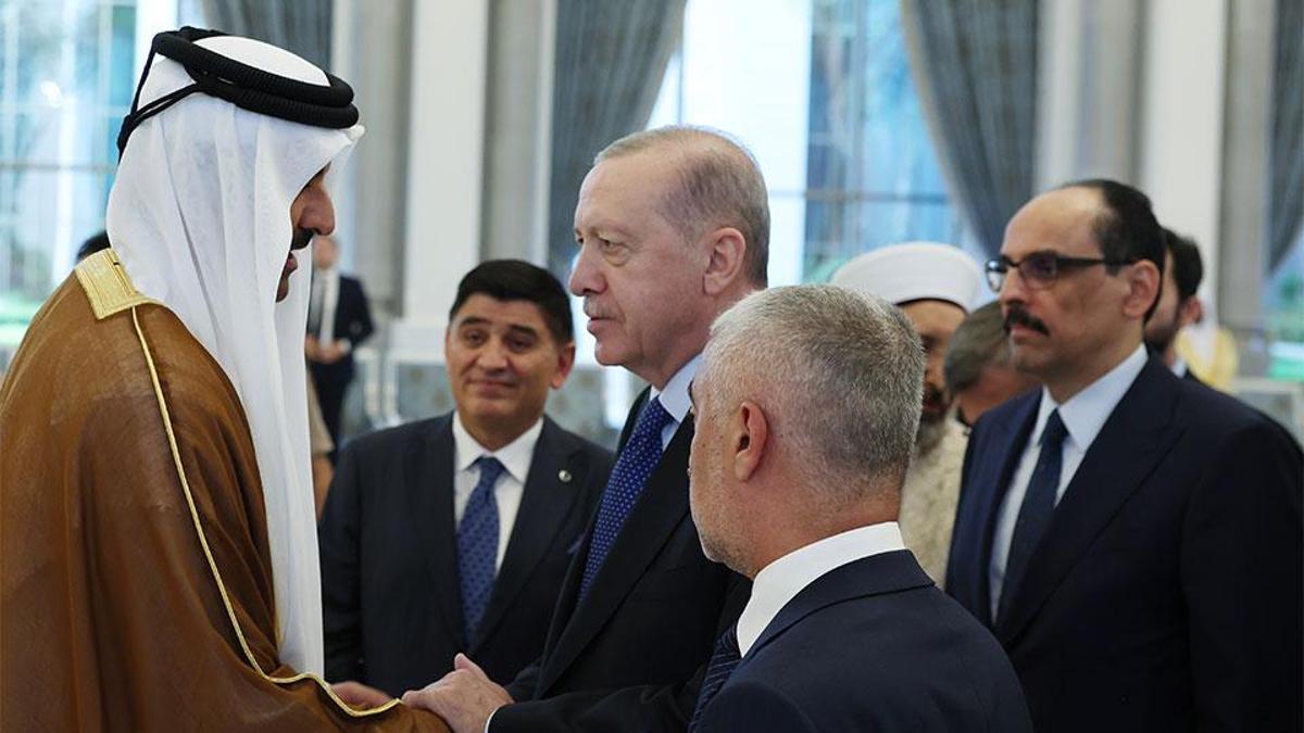 Cumhurbaşkanı Erdoğan'dan Katar'a taziye ziyareti