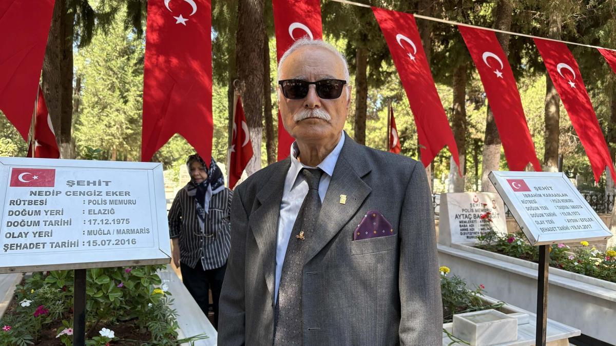 15 Temmuz şehidinin babası: Vatan ve millet için gururluyuz