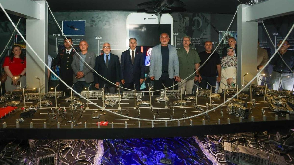 15 Temmuz'da "1071'den 15 Temmuz'a Destanlar Müzesi" gezildi