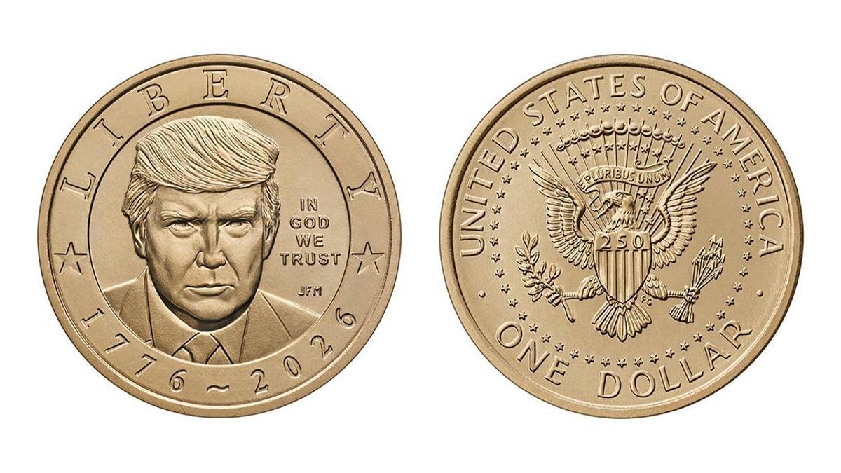 ABD'de 250. yıla Trump damgası! Portresi altın paraya basılıyor haber görseli