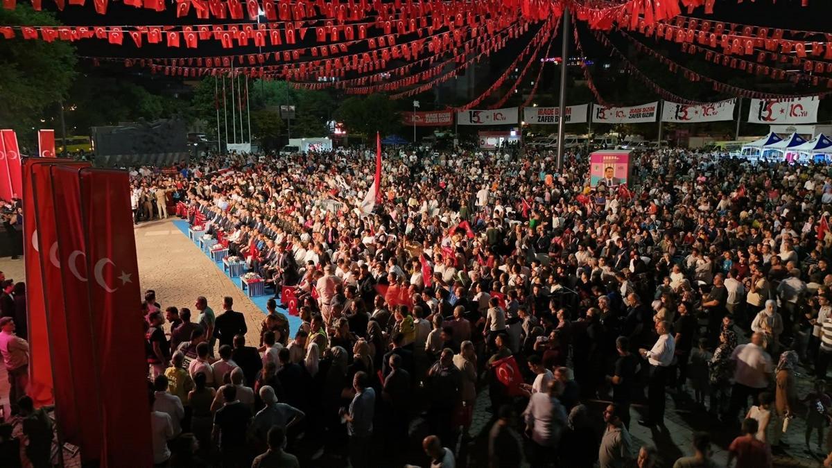 Gaziantep'te 15 Temmuz Demokrasi ve Milli Birlik Günü anma etkinliği düzenlendi haber görseli