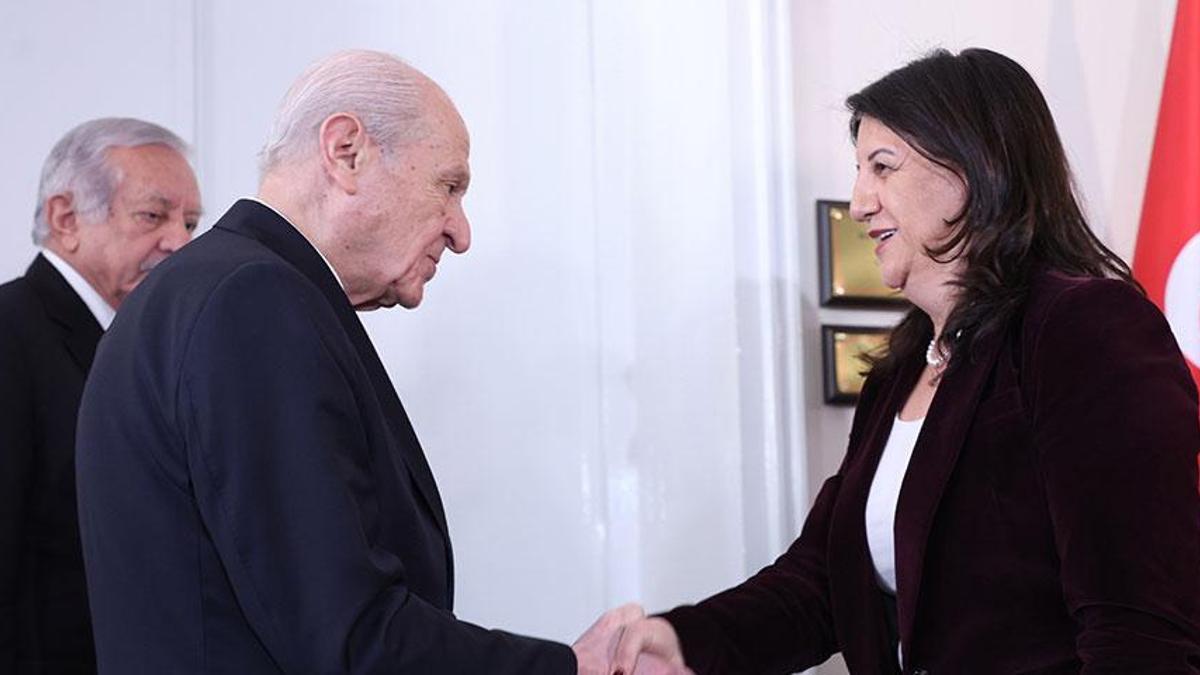 SON DAKİKA... DEM Parti'den MHP lideri Bahçeli'ye ziyaret