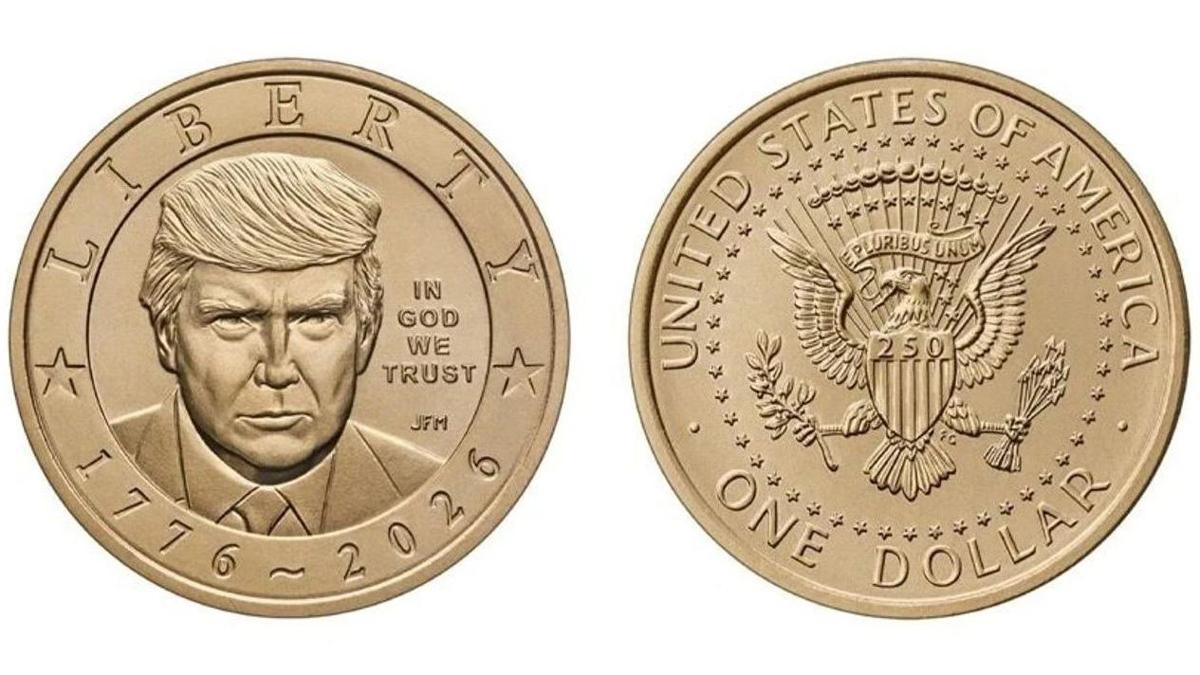 Hatıra paraya Trump’ın yüzü basılacak