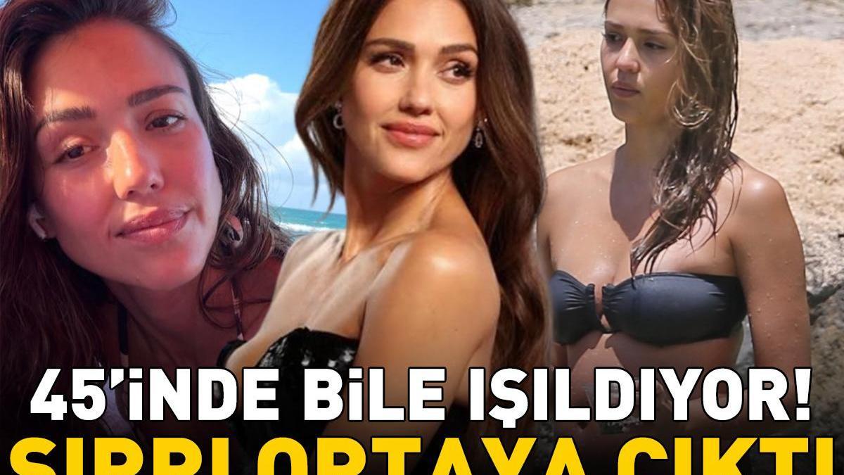 45'inde Bile Işıldıyor! 3 Çocuk Annesi Jessica Alba'nın Güzellik Sırrı! Kusursuz Cildini ve Fit Görünümü Buna Borçlu