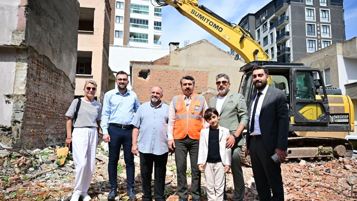Sinandede’de yıkım çalışması başladı haber görseli