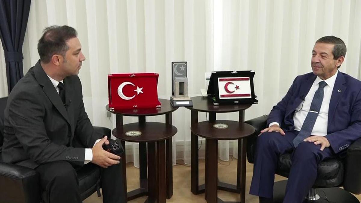 KKTC Dışişleri Bakanı CNN TÜRK'e konuştu: “Kıbrıs meselesi statü sorunudur”