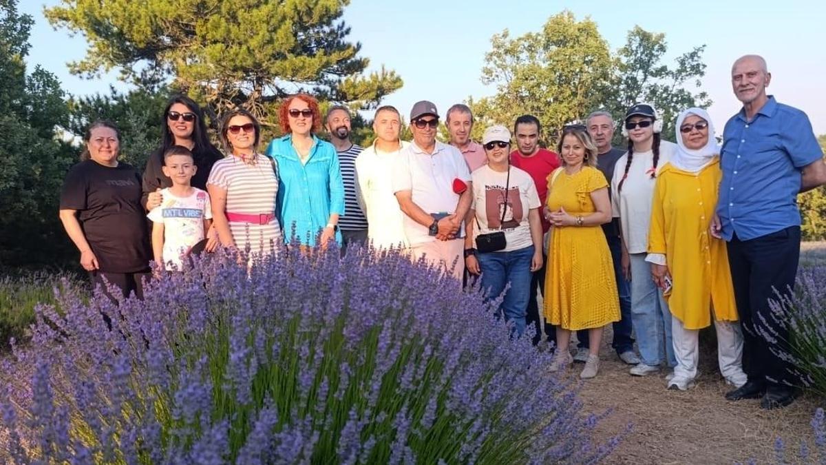 Nallıhan'daki lavanta bahçesi misafirlerini ağırlıyor haber görseli