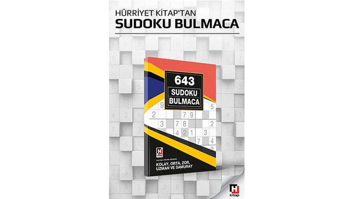 Zihni Keskinleştiren Dünyaca Ünlü Akıl Oyunu Şimdi Tek Bir Ciltte: ‘Sudoku Bulmaca Kitabı’ Çıktı! haber görseli