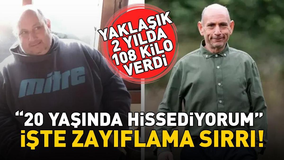 YAKLAŞIK 2 YILDA 108 KİLO VERDİ! Zayıflama sırrı şaşırttı: ‘20 yaşında hissediyorum' haber görseli