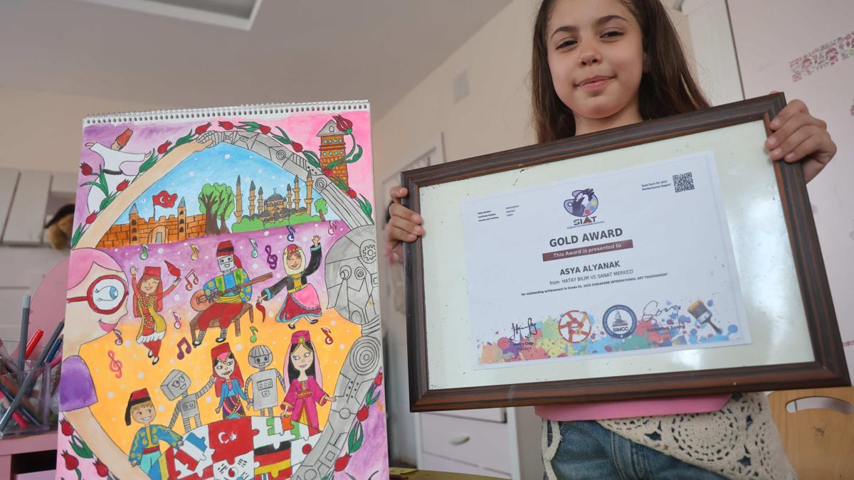 8 yaşındaki Asya dünyayı büyüledi! 300 bin kişiyi geride bıraktı