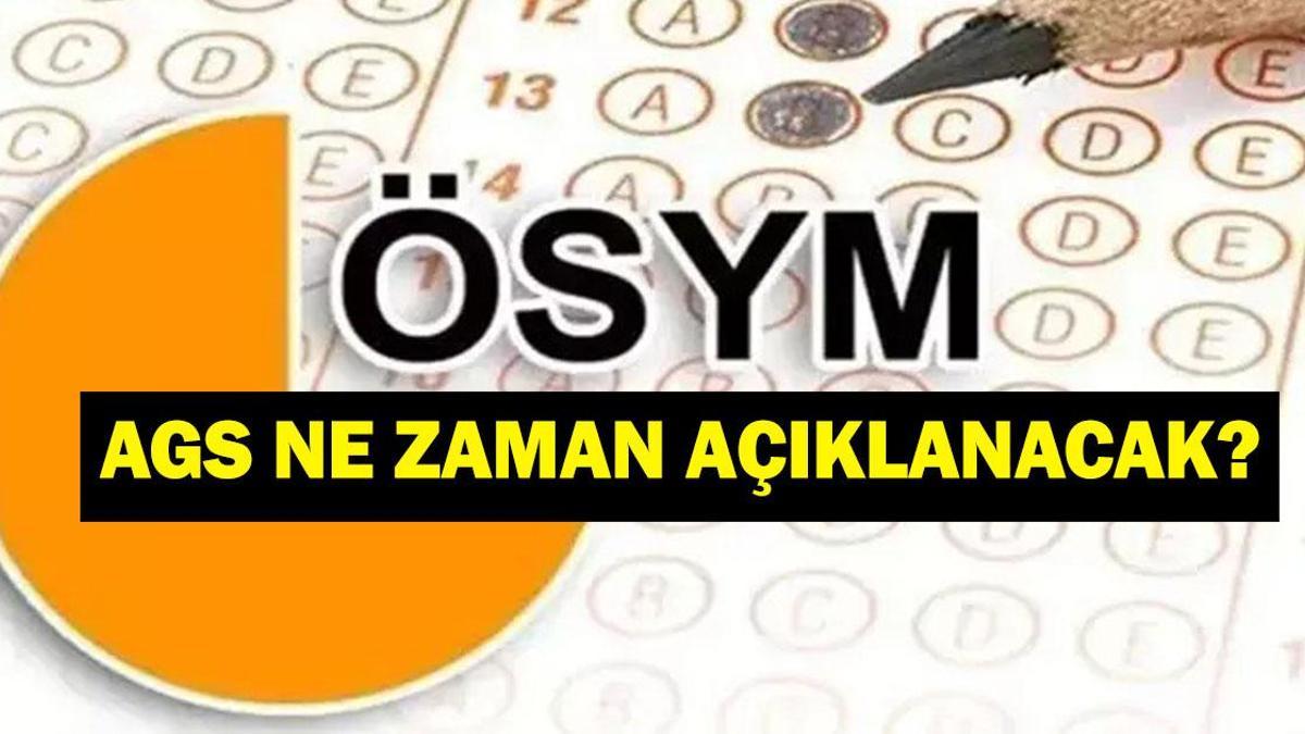 Akademi Giriş Sınavı (AGS) sonuçları ne zaman açıklanacak sorusu adayların gündeminde.