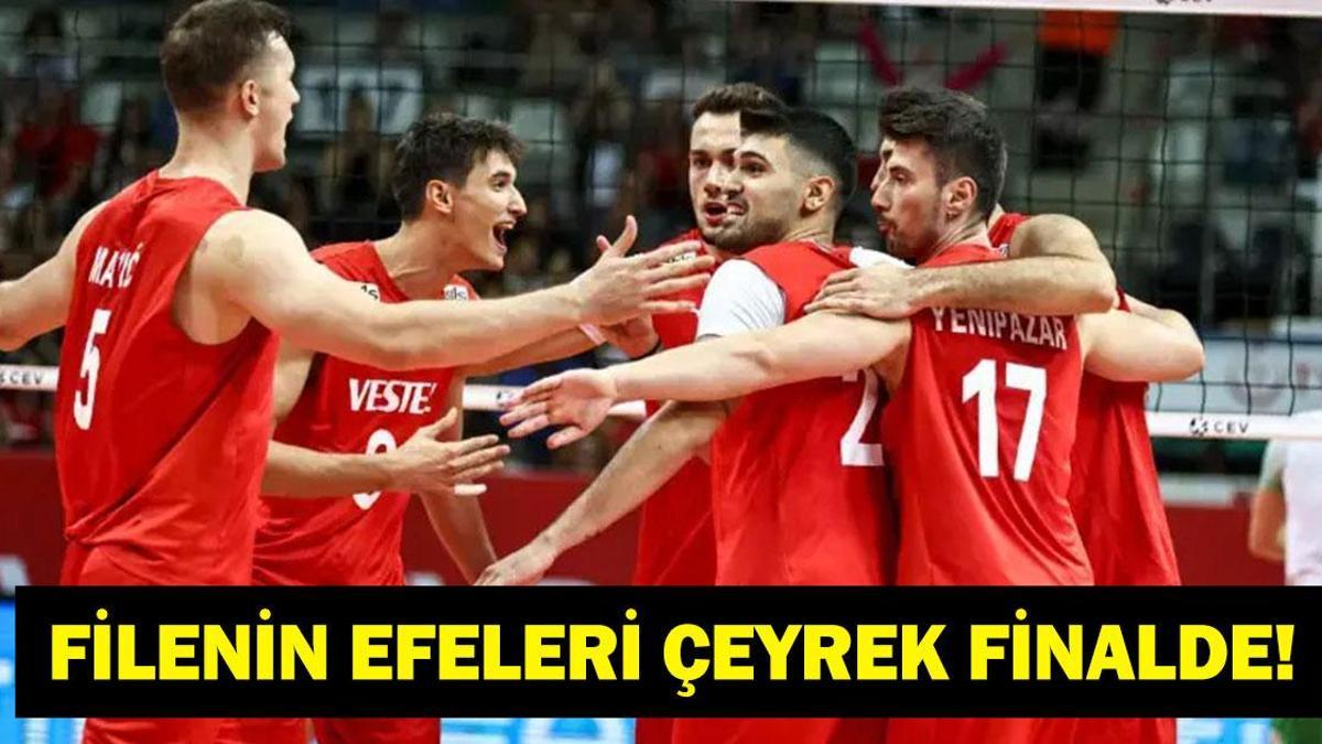 TÜRKİYE SLOVENYA MAÇI NE ZAMAN? Filenin Efeleri Türkiye Slovenya Milletler Ligi çeyrek final maçı hangi kanalda, saat kaçta?