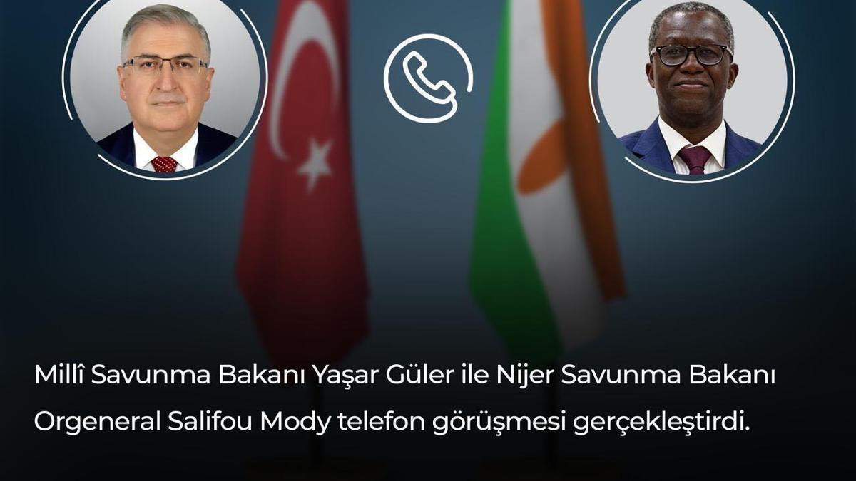 Bakan Güler, Nijerli mevkidaşı Mody ile görüştü haber görseli