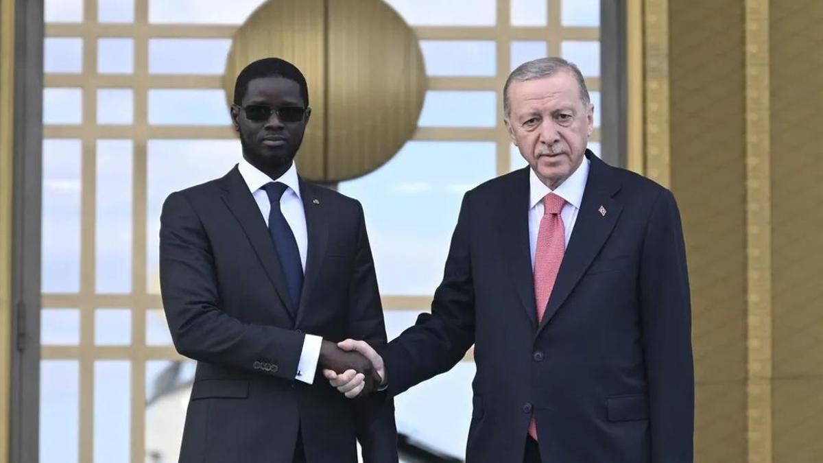 Cumhurbaşkanı Erdoğan, Senegal Cumhurbaşkanı Faye ile görüştü