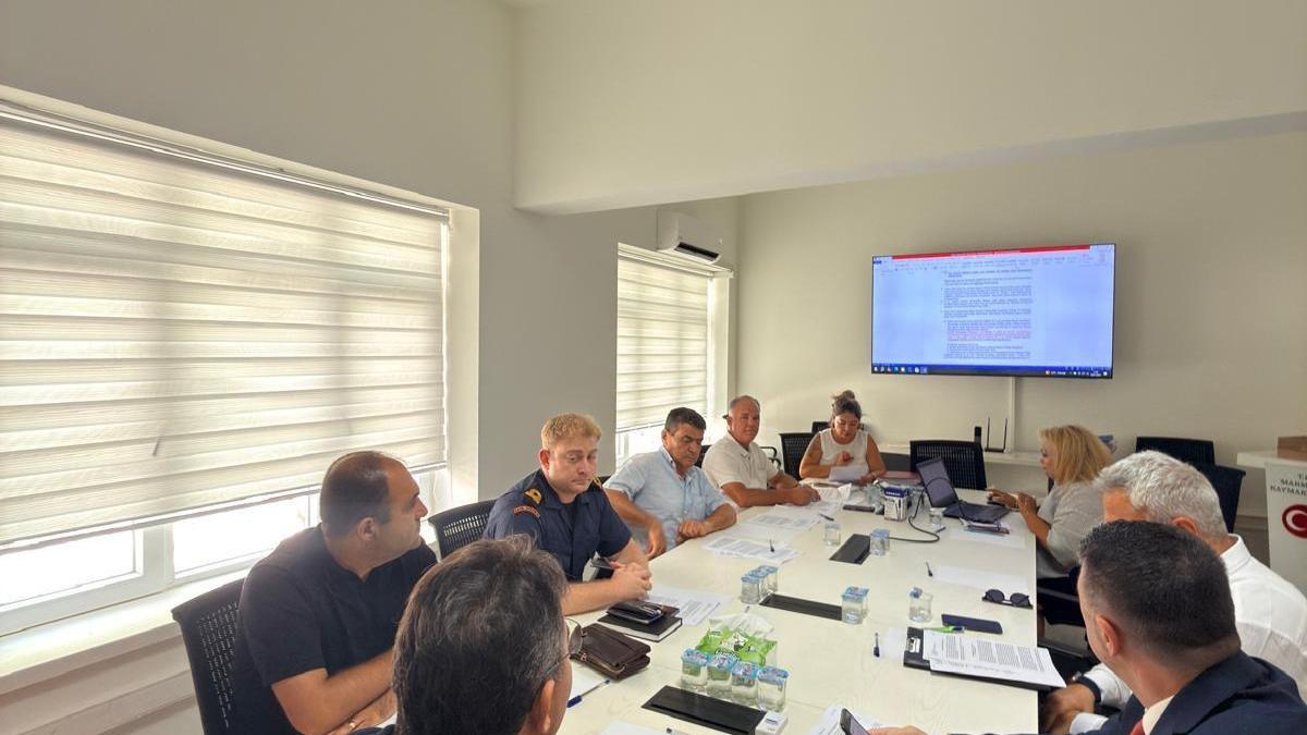 Marmaris'te İlçe Deniz Turizmi Kurulu Toplantısı yapıldı haber görseli