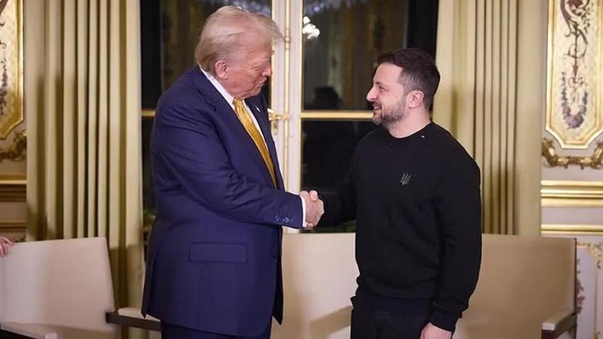 Trump, Ukrayna Devlet Başkanı Zelenskiy ile Beyaz Saray'da görüştü