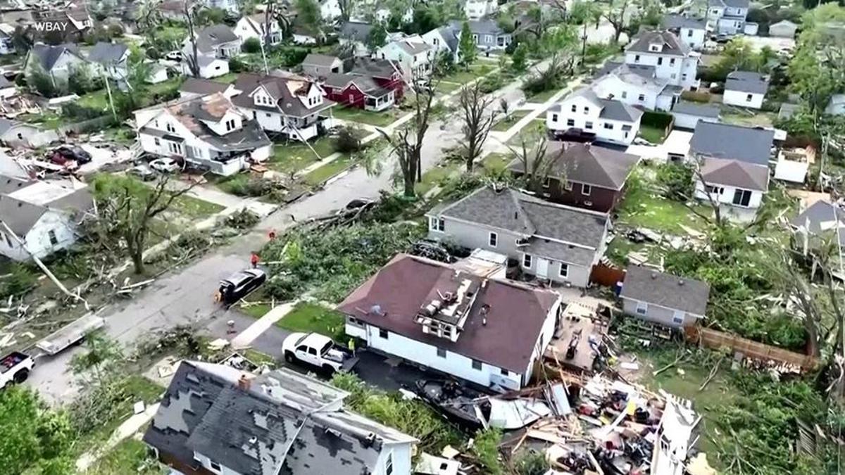 ABD Wisconsin'da hortum kabusu haber görseli