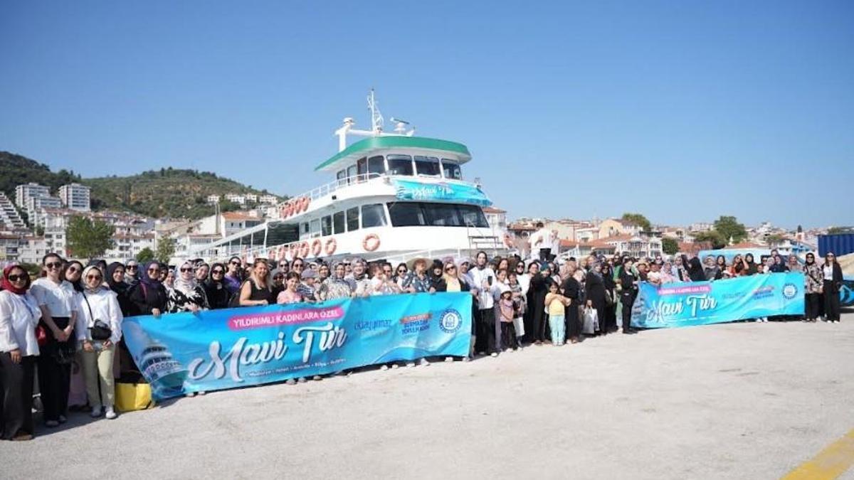 Yıldırım Belediyesi’nden kadınlara ‘Mavi Tur’ seferi haber görseli