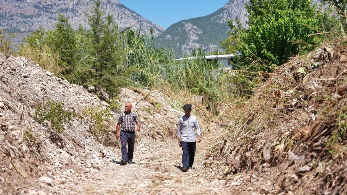 Konyaaltı Belediyesi’nden dere taşkınına önlem haber görseli