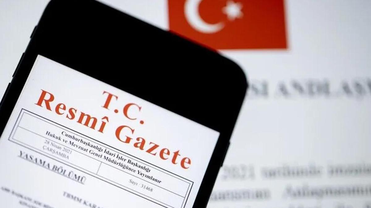 Atama kararları Resmi Gazete’de haber görseli
