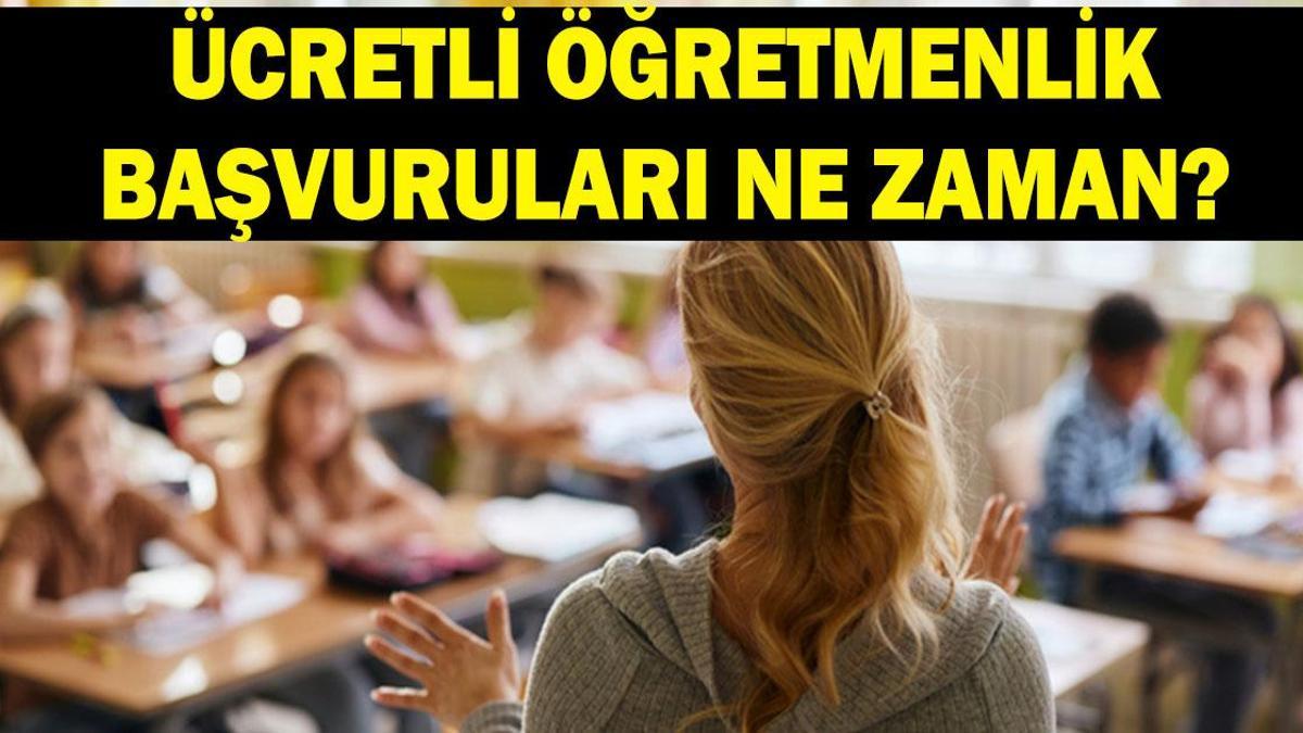 ÜCRETLİ ÖĞRETMENLİK BAŞVURULARI NE ZAMAN BAŞLAYACAK? MEB 2026 ücretli öğretmenlik başvurusu nasıl yapılır? haber görseli