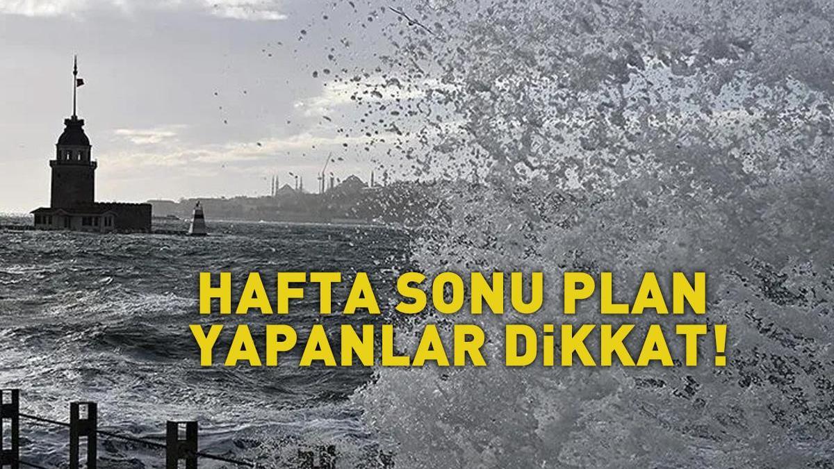 UYARILAR PEŞ PEŞE GELDİ | Hafta sonu planı yapanlar dikkat! 11 il için sarı kodlu alarm