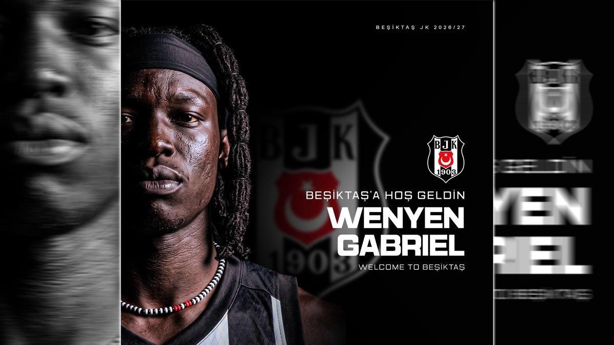 Beşiktaş Erkek Basketbol Takımı, Wenyen Gabriel'i transfer etti