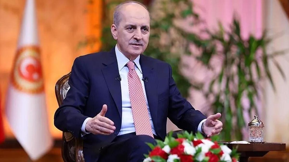 TBMM Başkanı Kurtulmuş, kanun teklifini imzaladı
