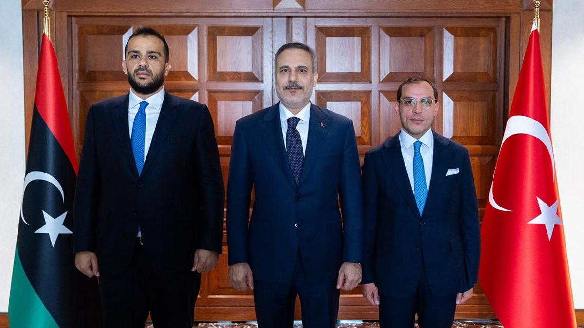 Dışişleri Bakanı Hakan Fidan, Libya Savunma Bakan Vekili Zubi ile görüştü