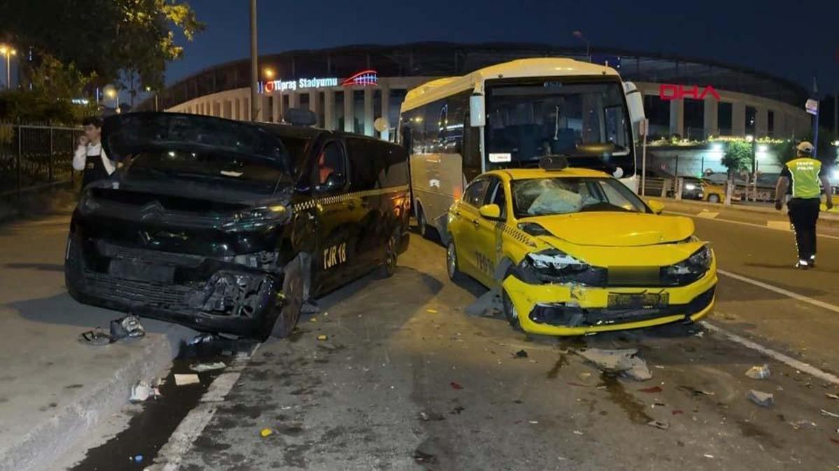 Beyoğlu'nda zincirleme kaza: 5 yaralı