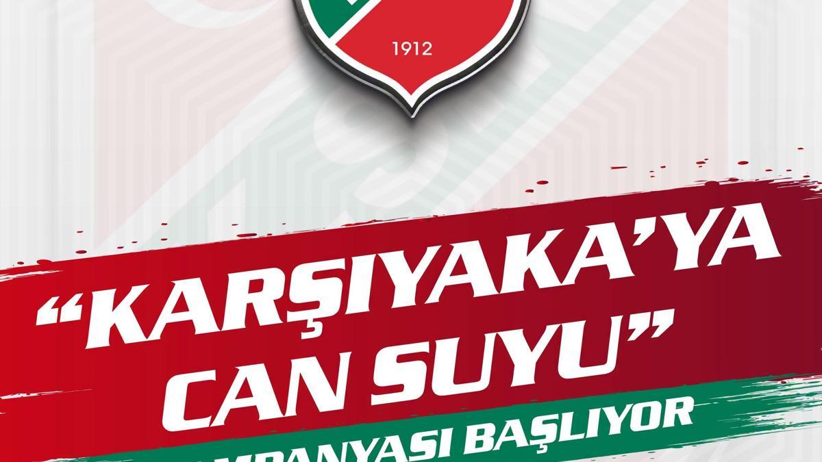 Karşıyaka’ya can suyu kampanyası haber görseli