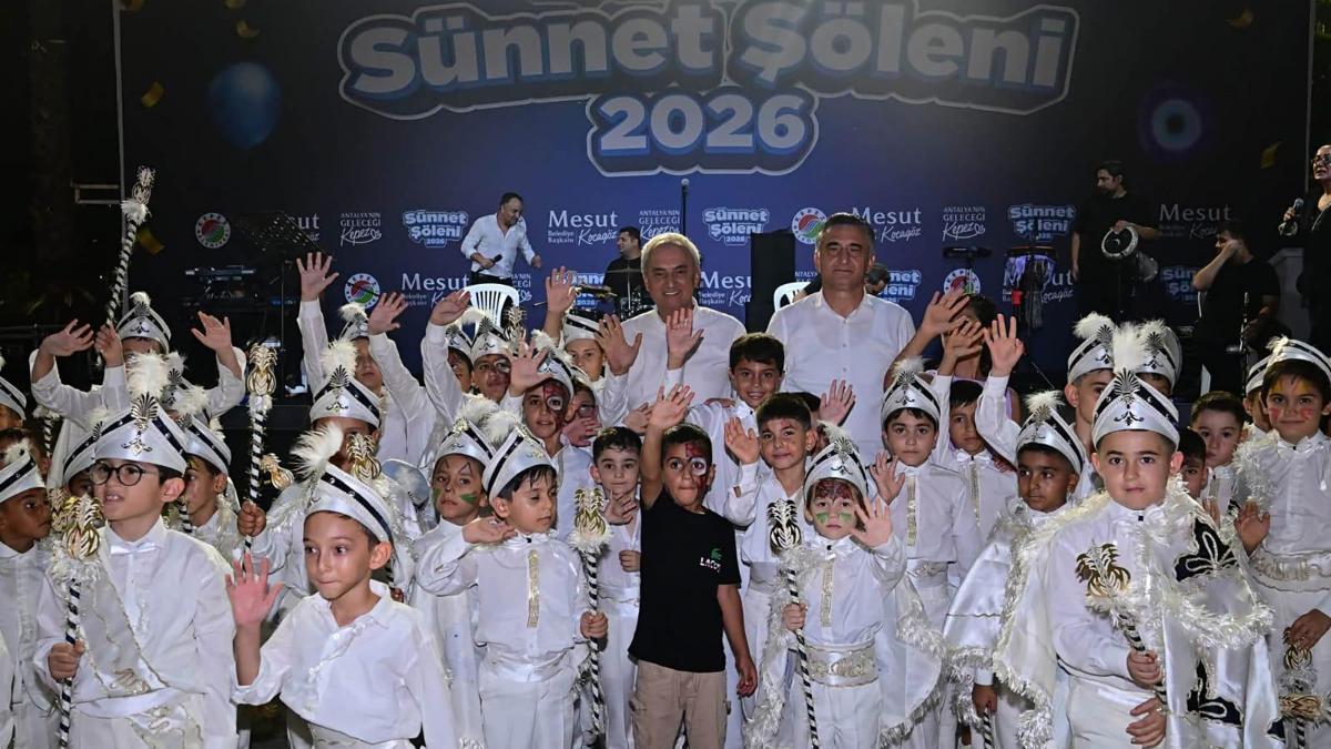 Kepez'de sünnet şöleni coşkusu haber görseli