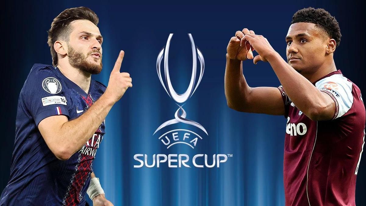 PSG ile Aston Villa, UEFA Süper Kupa maçında karşı karşıya gelecek haber görseli