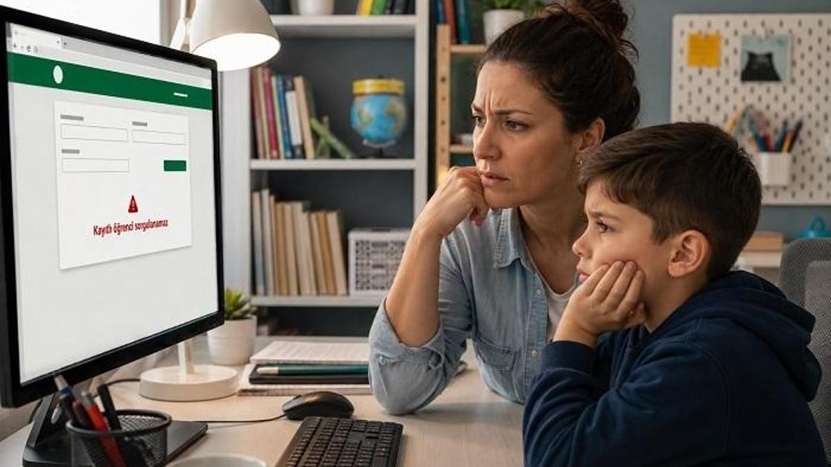 e-OKUL'DA “KAYITLI ÖĞRENCİ SORGULANAMAZ” NE DEMEK? Bu uyarıyı görenler dikkat! haber görseli