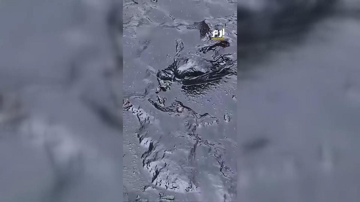İran’da petrol sızıntısı haber görseli