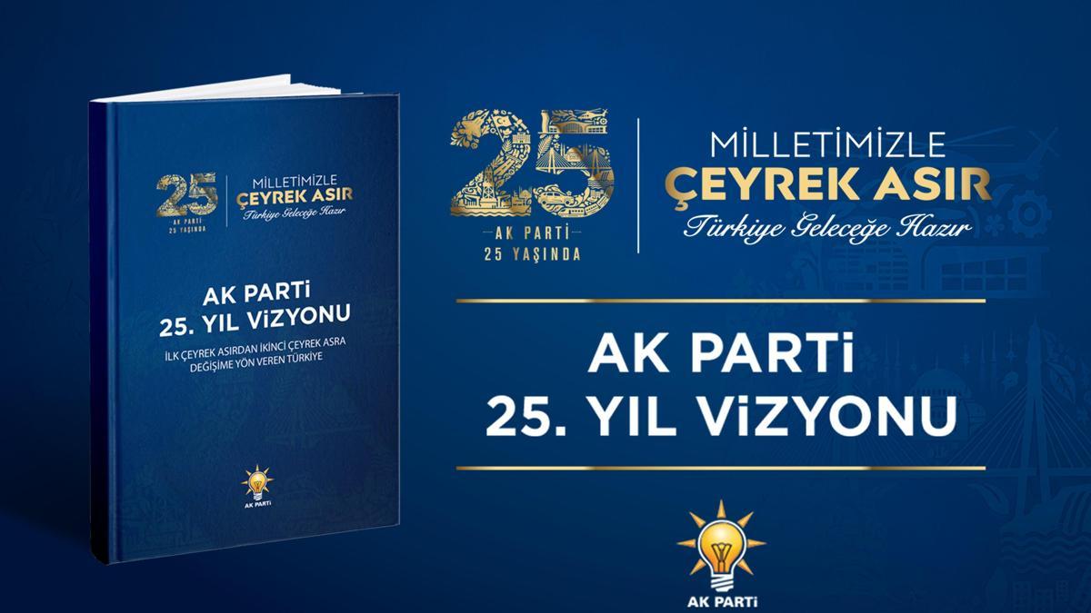 AK Parti’nin 25'inci yıl vizyonu yayımlandı