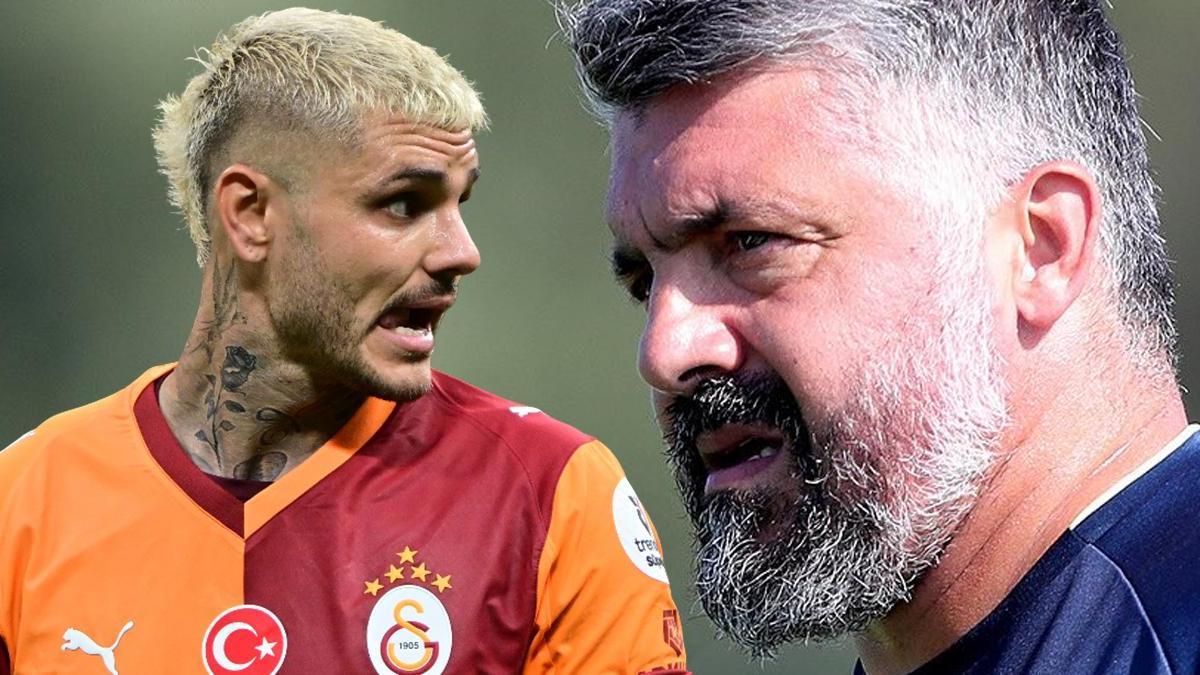 Lazio Teknik Direktörü Gattuso'dan, Icardi açıklaması haber görseli