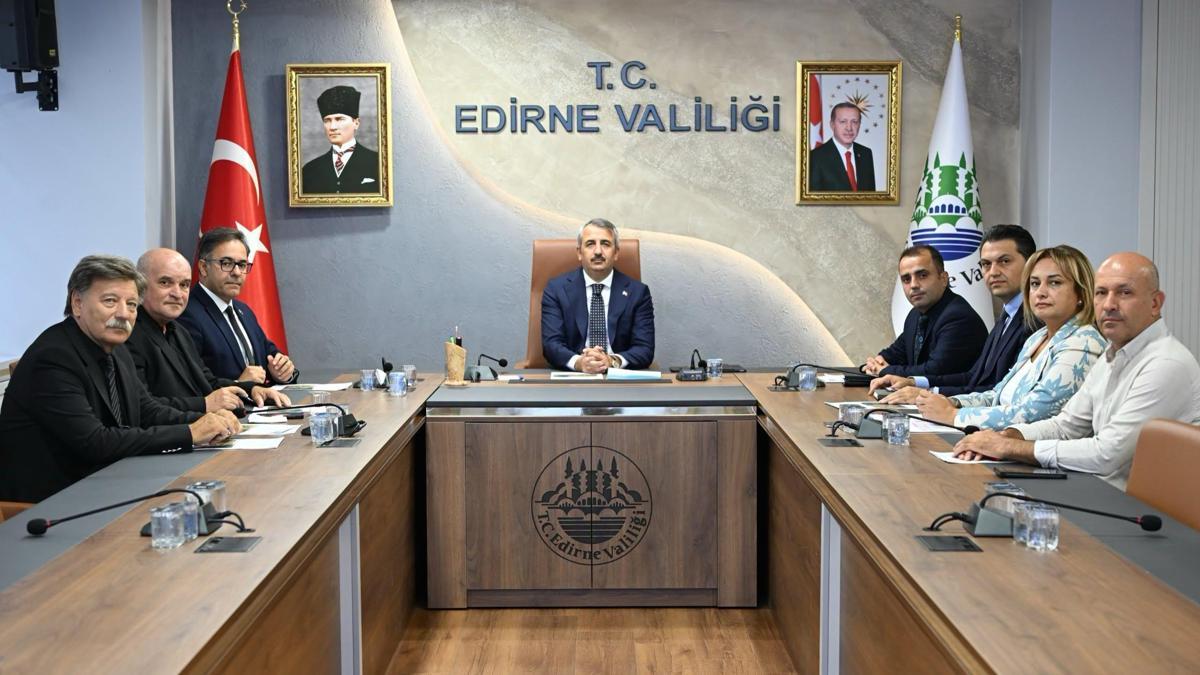 Edirne Valiliğinde Toprak Koruma Kurulu Toplantısı düzenlendi haber görseli