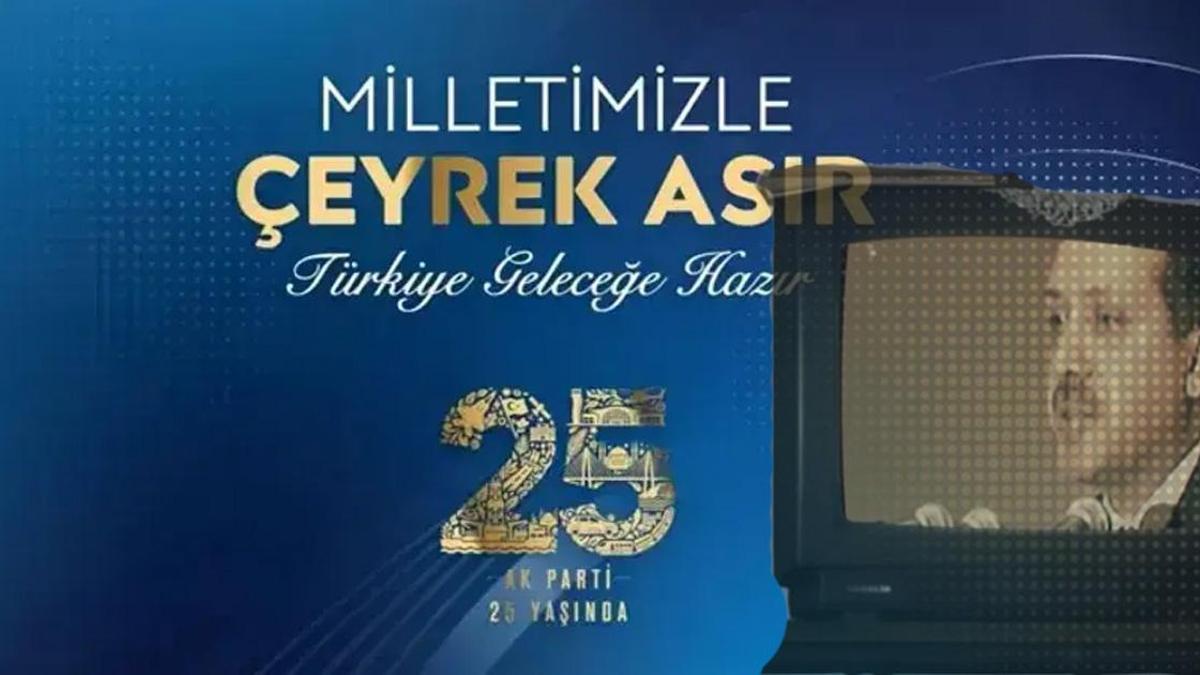 AK Parti'nin 25. yılına özel video yayımlandı haber görseli