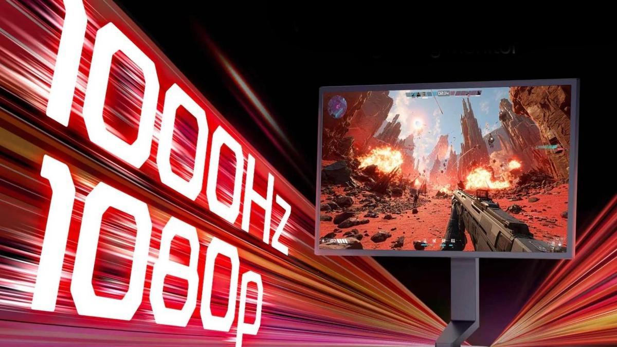 Dünyanın ilk doğal 1000Hz Full HD oyuncu monitörü haber görseli