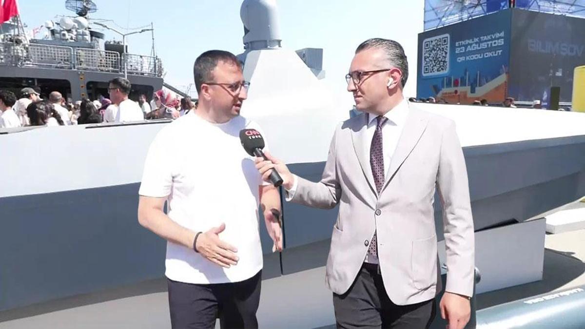 ASELSAN Genel Müdürü Akyol, "Mavi Vatan'ın yeni silahşörleri"ni CNN TÜRK'te anlattı haber görseli