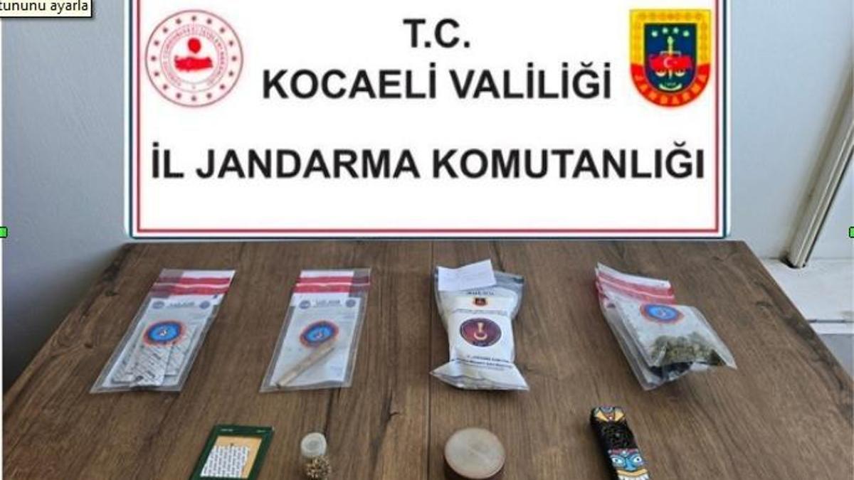 Kocaeli'de uyuşturucu operasyonu: 4 gözaltı