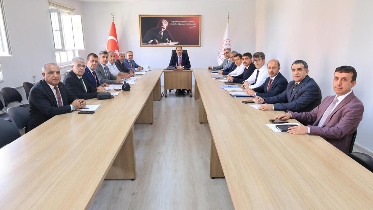Elazığ'da İlçe Milli Eğitim Müdürleri Kurulu Sene Başı Toplantısı