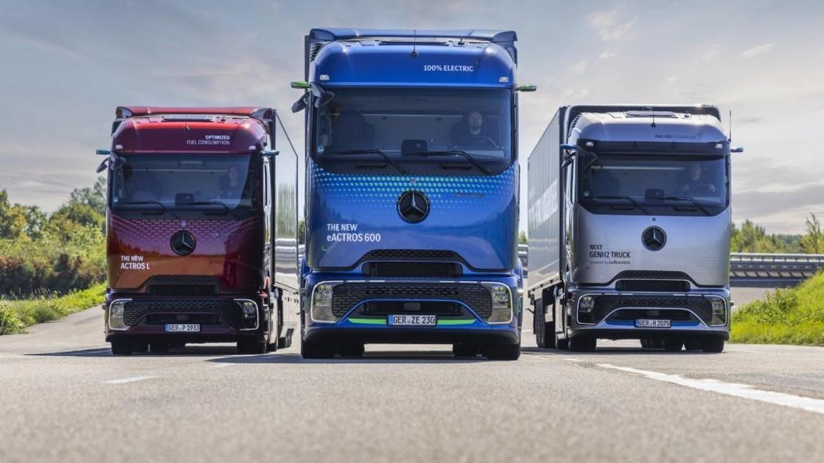Mercedes Benz'den yeni elektrikli kamyonlar geliyor