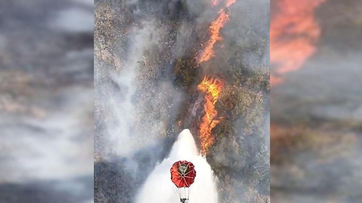 Bursada orman yangını: Alevlere havadan ve karadan müdahale ediliyor!