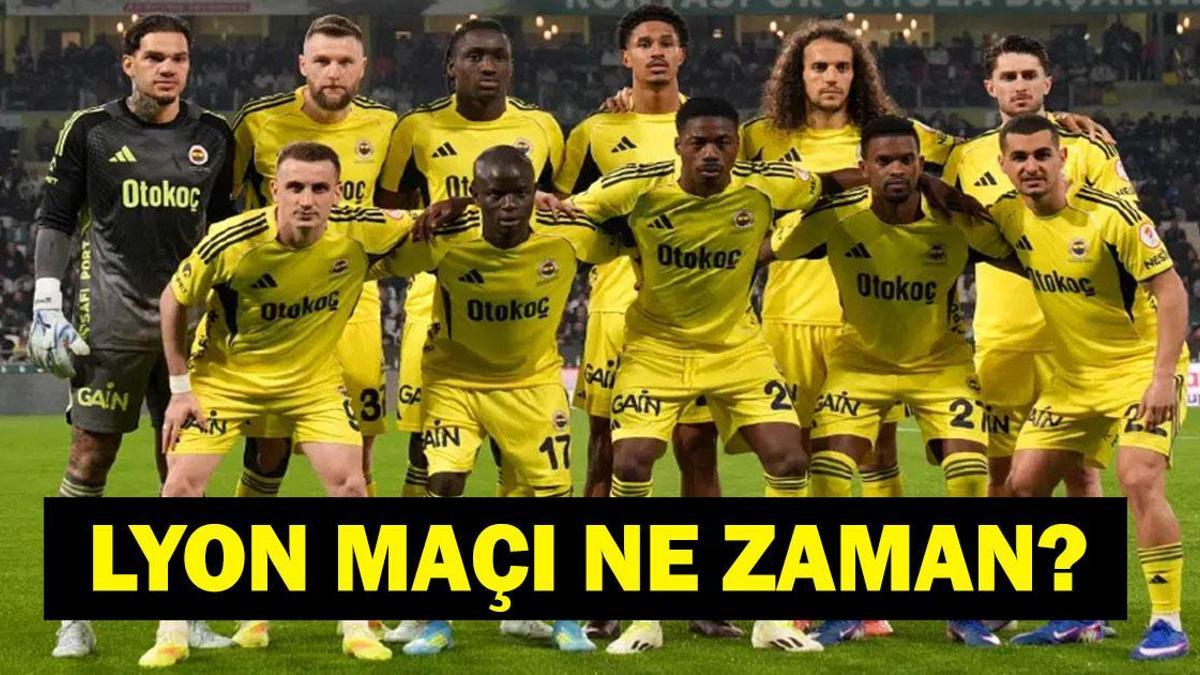 LYON - FENERBAHÇE MAÇI NE ZAMAN? Lyon - Fenerbahçe Rövanş Maçı Hangi Kanalda, Saat Kaçta? Şampiyonlar Ligi İçin Kritik Gece
