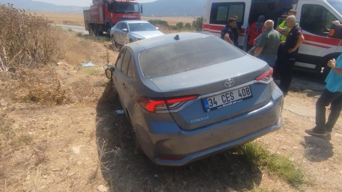 Bilecik'te otomobilin yoldan çıktığı kazada bir kişi yaralandı
