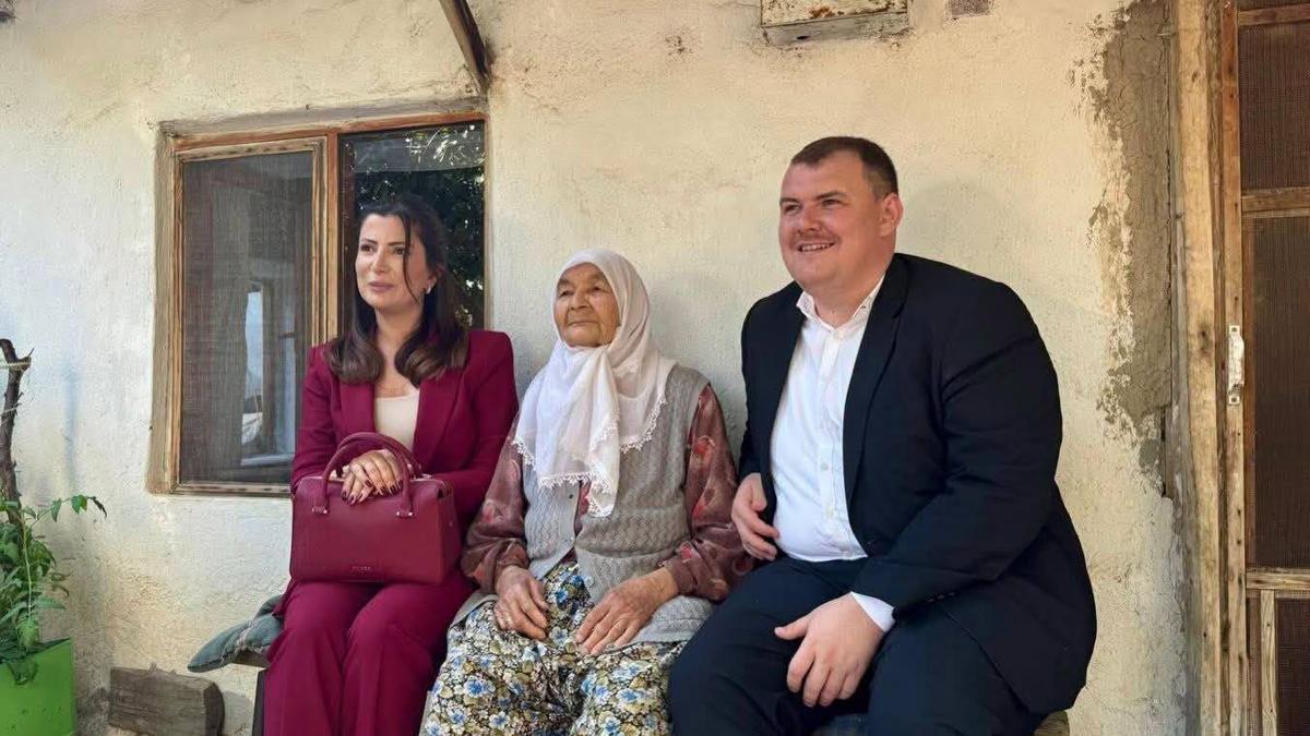 Kaymakam Yılmazerden şehit ailesine ziyaret
